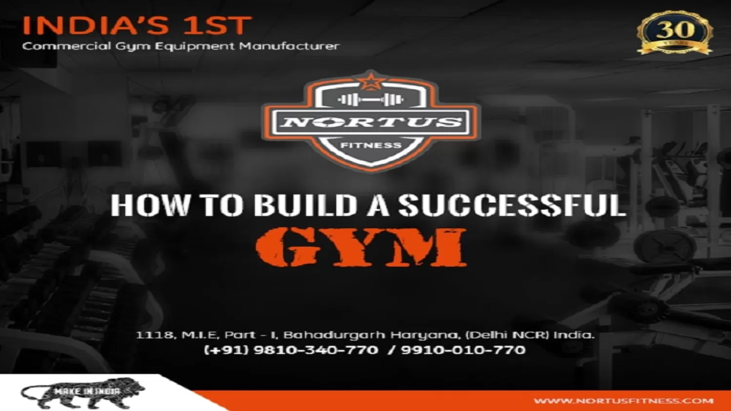 Top 10 Gym Equipment Manufacturers in India for Strength Training & Cardio Machines